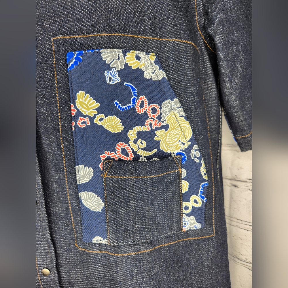 Jil Sander Blue Denim Shirt - Picture 2 of 9